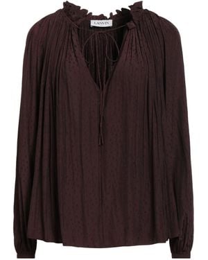 Lanvin Top - Marrone