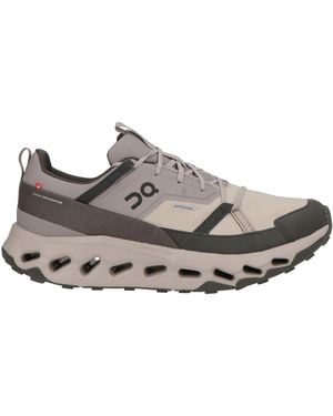 On Shoes Charcoal Sneakers Textile Fibers - Gray