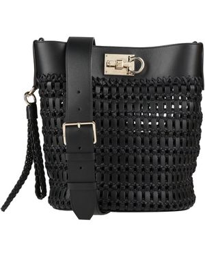 Ferragamo Shoulder Bag - Black