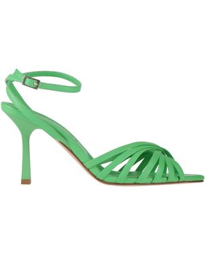 GISÉL MOIRÉ Sandals - Green