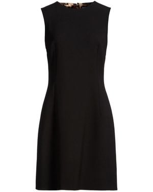Dolce & Gabbana Mini Dress Virgin Wool - Black