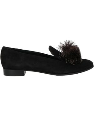 CARLA ORTI® Loafers Leather - Black
