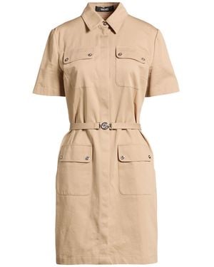 Versace Mini Dress Cotton - Natural