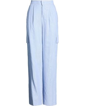 Soallure Pants Viscose, Polyester - Blue