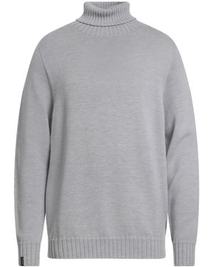 AROVESCIO Turtleneck Merino Wool - Grey