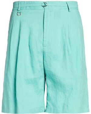GOLDEN CRAFT 1957 Light Shorts & Bermuda Shorts Linen - Blue