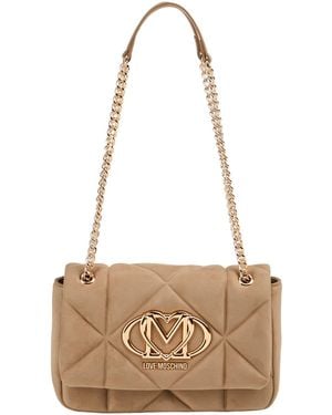 Love Moschino Shoulder Bag - Natural