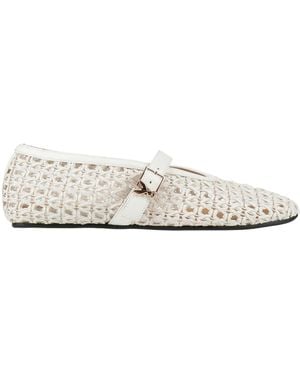 Patrizia Pepe Ballet Flats Leather - White