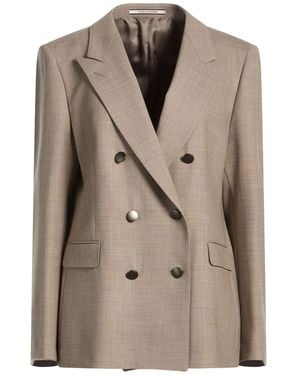 Tagliatore 0205 Blazer Virgin Wool, Elastane - Brown