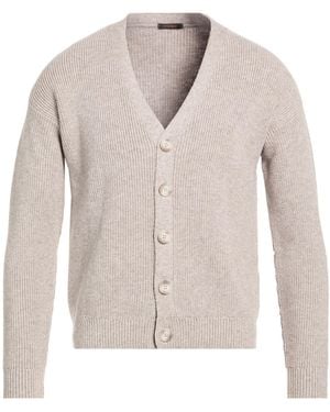 Officina 36 Light Cardigan Viscose, Wool, Polyamide - White