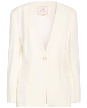 Compagnia Italiana Blazer Cotton, Polyester, Rubber - Natural