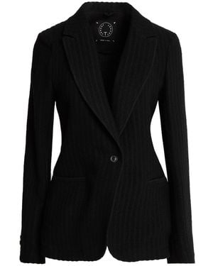 T-jacket By Tonello Blazer Virgin Wool, Polyamide, Viscose - Black
