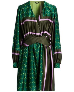 Hanita Mini Dress Polyester - Green