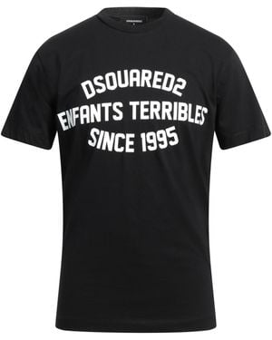 DSquared² T-shirts - Schwarz