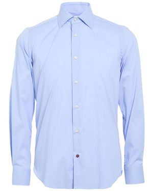 Carrel Shirt Cotton, Polyamide, Elastane - Blue