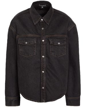 Wardrobe NYC Denim Outerwear Cotton - Black