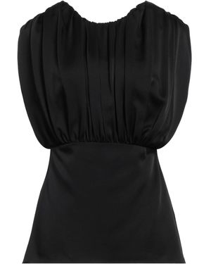 Jil Sander Top Acetate, Viscose - Black