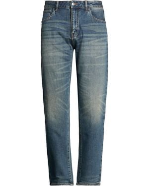 ARMANI EXCHANGE Jeans Cotton, Polyester, Elastane - Blue