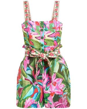 FARM Rio Playsuits - White