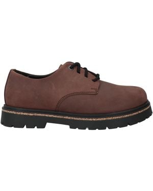 Birkenstock Lace-Up Shoes Leather - Brown