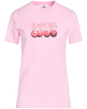 Ice Iceberg T-Shirt Cotton - Pink