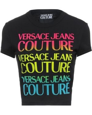 Versace Jeans Couture T-Shirt Cotton, Elastane - Green