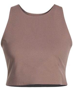 GIRLFRIEND COLLECTIVE Top Recycled Polyester, Elastane - Brown