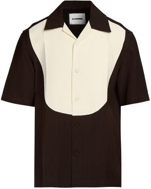 Jil Sander Shirt Viscose, Silk - Black