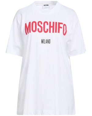 Moschino T-Shirt Cotton - White