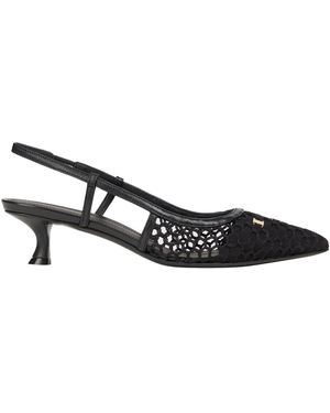 Ferragamo Court Shoes - Black