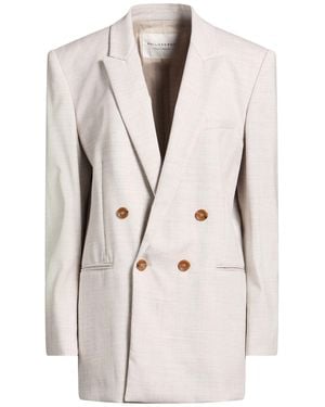 Philosophy Di Lorenzo Serafini Ivory Blazer Virgin Wool, Linen, Viscose, Elastane, Silk - Natural