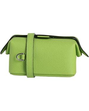 Valextra Cross-Body Bag Calfskin - Green