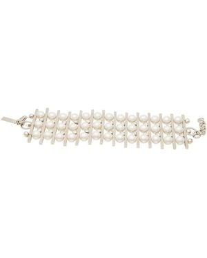 Alberta Ferretti Pulsera - Blanco