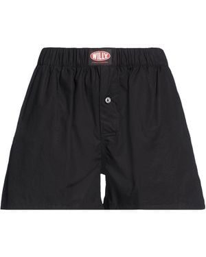 Willy Chavarria Shorts & Bermuda Shorts - Black