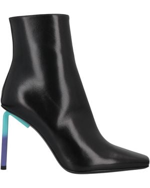 Off-White c/o Virgil Abloh Nappa Leather Allen Ankle Boots - Black