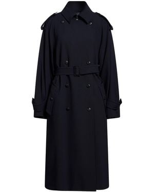 Max Mara Overcoat & Trench Coat - Blue