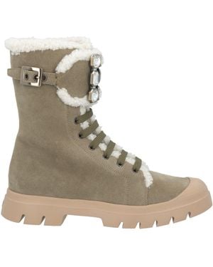 Roger Vivier Ankle Boots - Natural