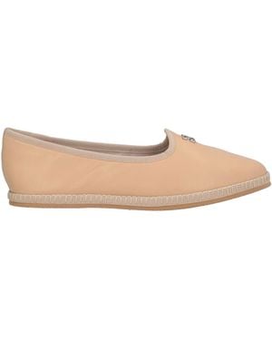 Casadei Blush Loafers Leather - Natural