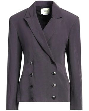 Quira Blazer Cotton, Linen - Black