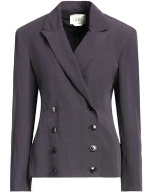 Quira Blazer Cotton, Linen - Black