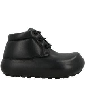 Jil Sander Ankle Boots Leather - Black