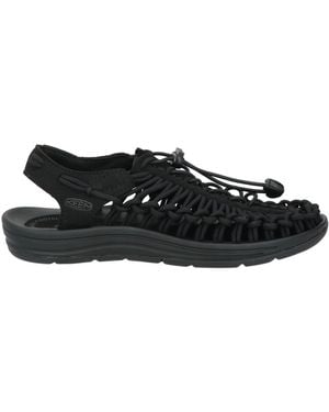 Keen Sandals Textile Fibres, Synthetic Material - Black