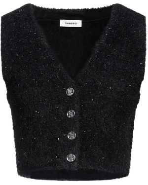 Sandro Waistcoat - Black