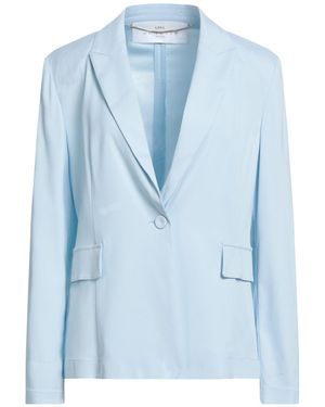 Nenette Blazer Acetate, Viscose, Elastane - Blue