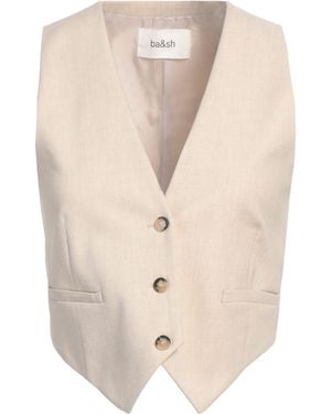 Ba&sh Tailored Vest Viscose, Polyester, Elastane - White