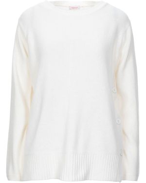 Rossopuro Sweater Wool, Cashmere - White