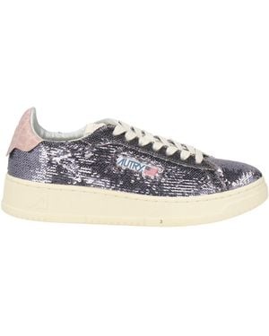 Autry Sneakers Leather, Textile Fibers - Purple