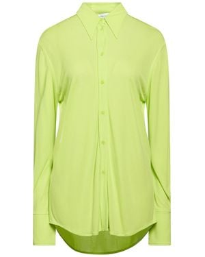 McQueen Lime Shirt Viscose - Green