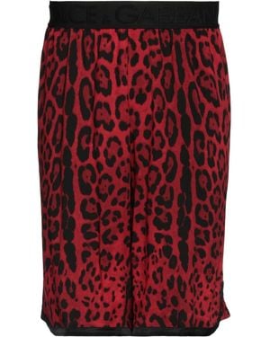 Dolce & Gabbana Shorts & Bermuda Shorts - Red