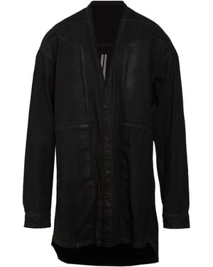 Rick Owens Denim Outerwear Cotton - Black